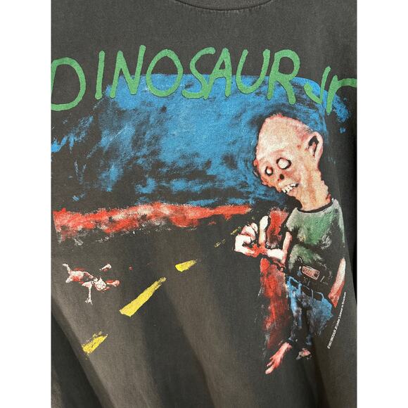 Dinosaur Jr. "Where you Been" 1989 Vintage Reprint Single Stitch Shirt - Picture 3 of 7